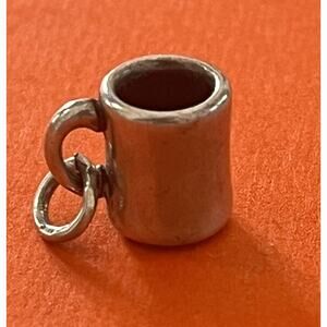 James Avery Retired HTF Sterling Silver Mug Charm ☕️
